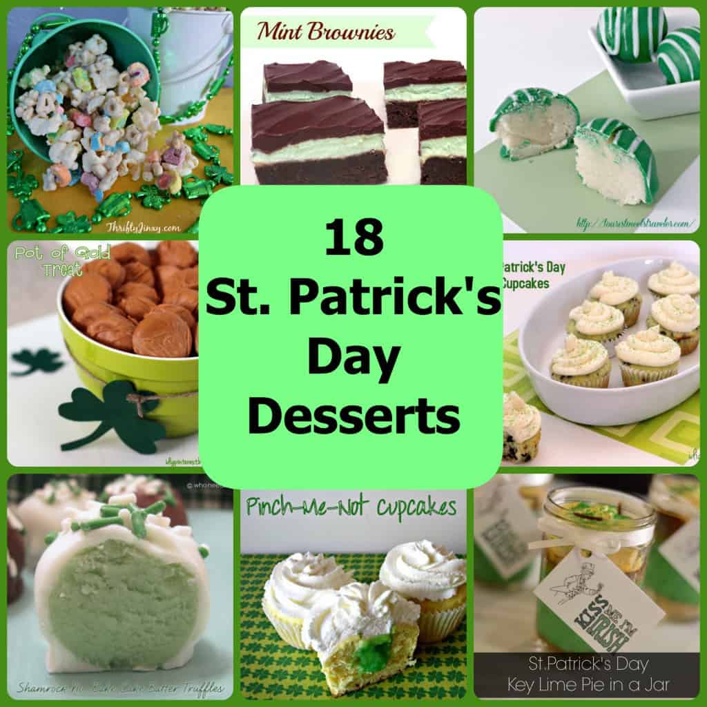 18 St. Patrick's Day Desserts 