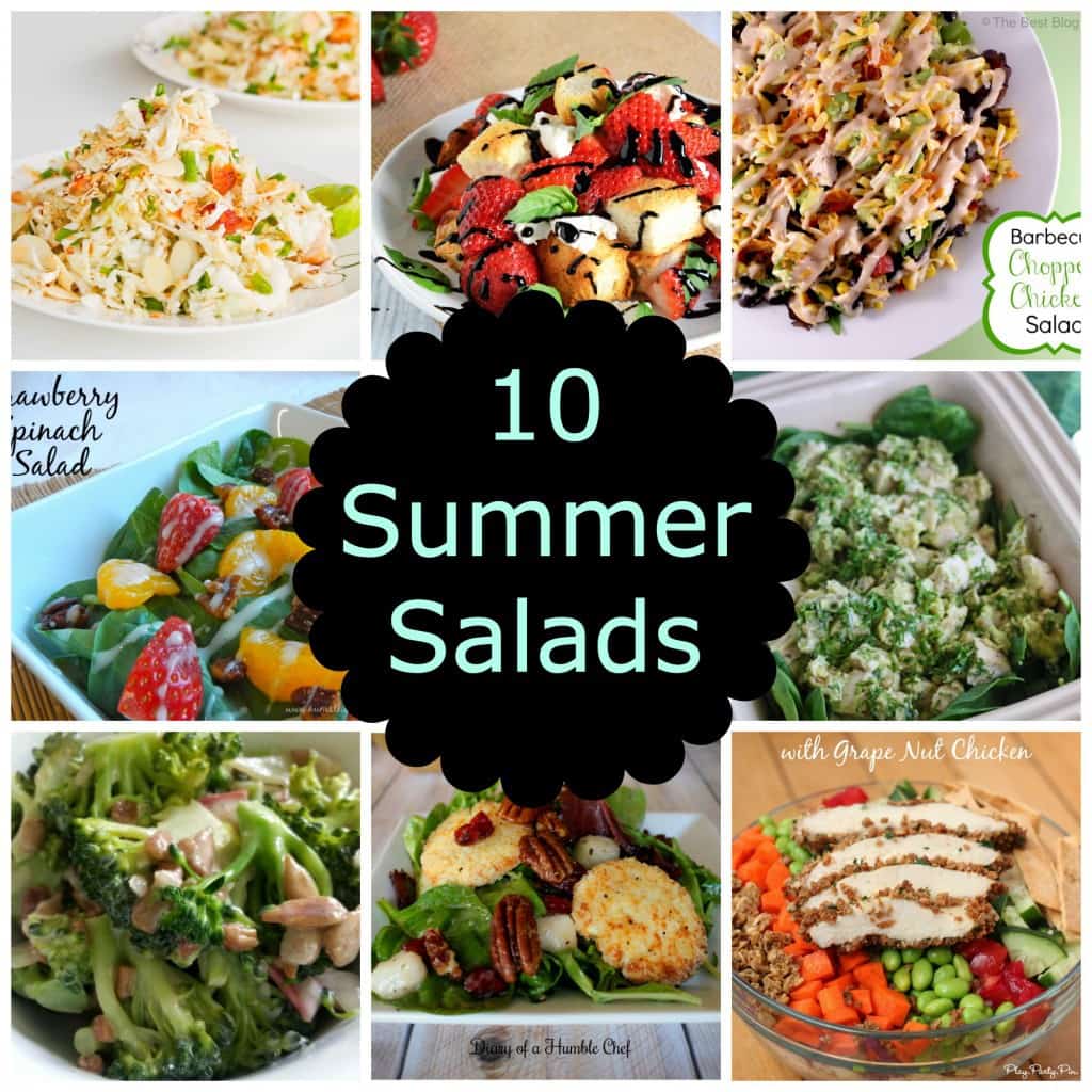 10 Summer Salads- Love, Pasta and a Tool Belt