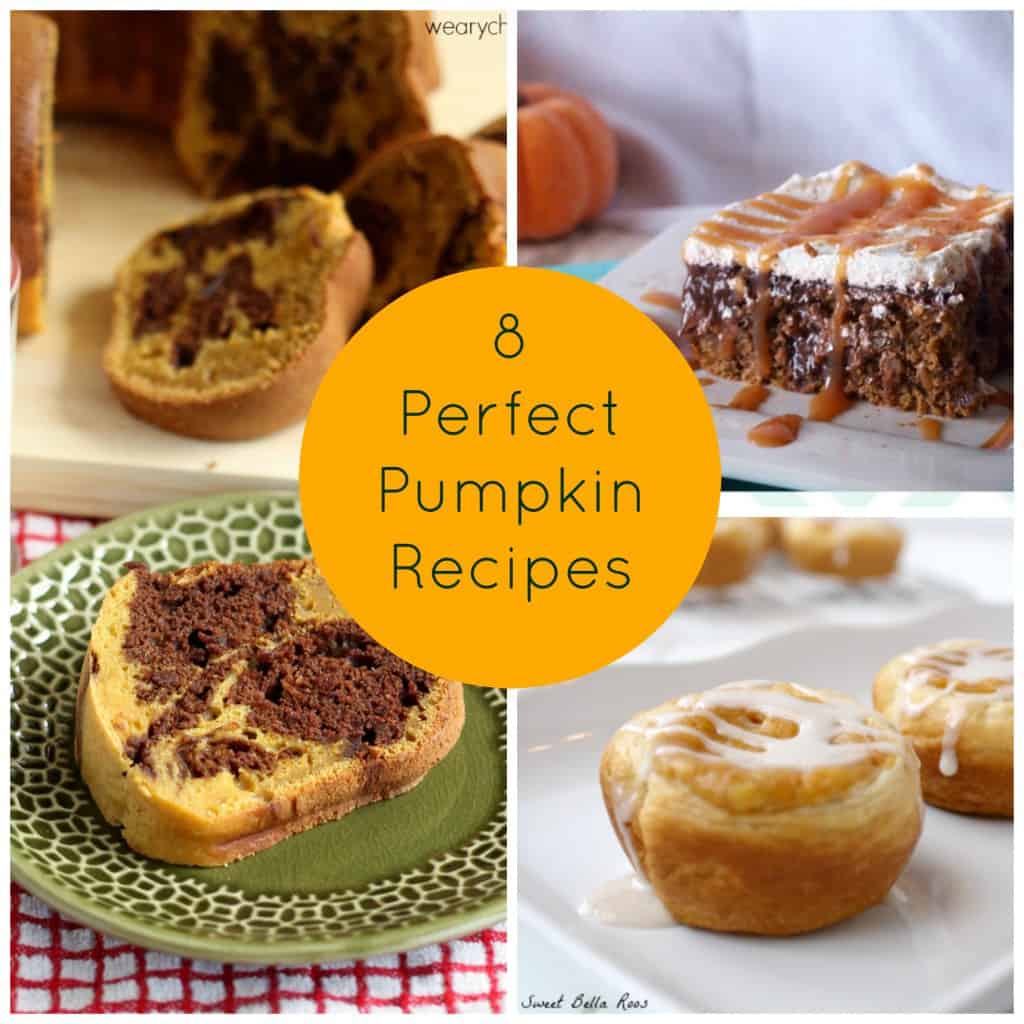 8 Perfect Pumpkin Recipes- Love, Pasta and a Tool Belt #pumpkin #recipes