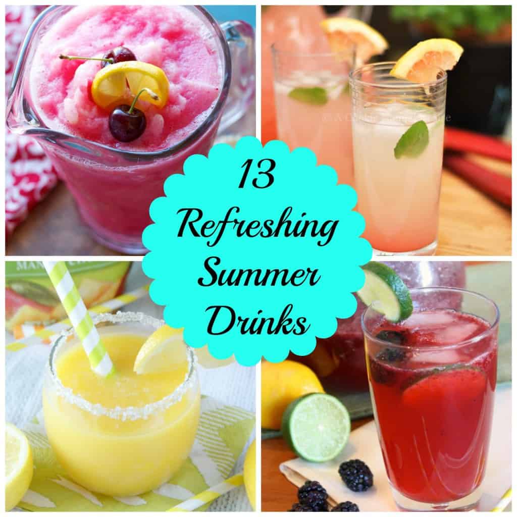 13 Refreshing Summer Drinks- Love, Pasta and a Tool Belt