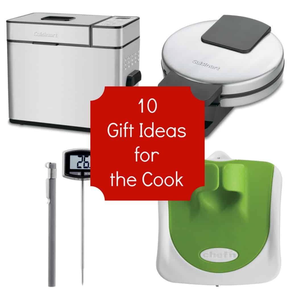 10 Gift Ideas for the Cook in your life. Need help with your Christmas shopping? Check out this great Holiday Gift Guide- Love, Pasta and a Tool Belt | Christmas | Gift Guide | Holidays | Shopping | Cooks | Kitchen | 