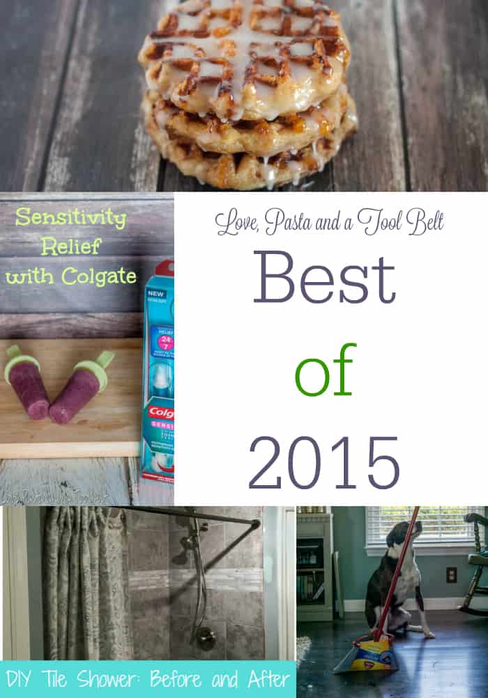 Taking a look back to see the most popular posts for 2015! The Best of 2015 for Love, Pasta and a Tool Belt | recipes | crafts | DIY | Home Improvement | 