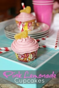 Pink Lemonade Cupcakes