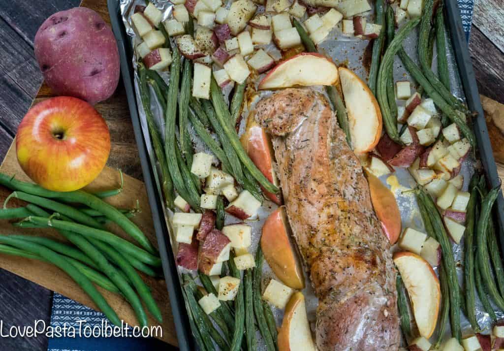 Have dinner ready in a flash with this delicious 30 Minute One Pan Roasted Garlic and Herb Pork Tenderloin. It's perfect for busy weeknights when you don't have time to spend cooking but still want a delicious meal for the family!