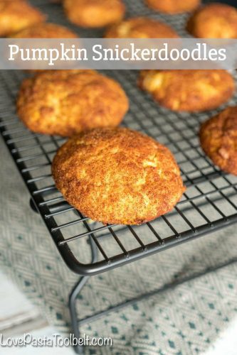 Add some fall flavor to a classic with this cookie recipe for Pumpkin Snickerdoodles