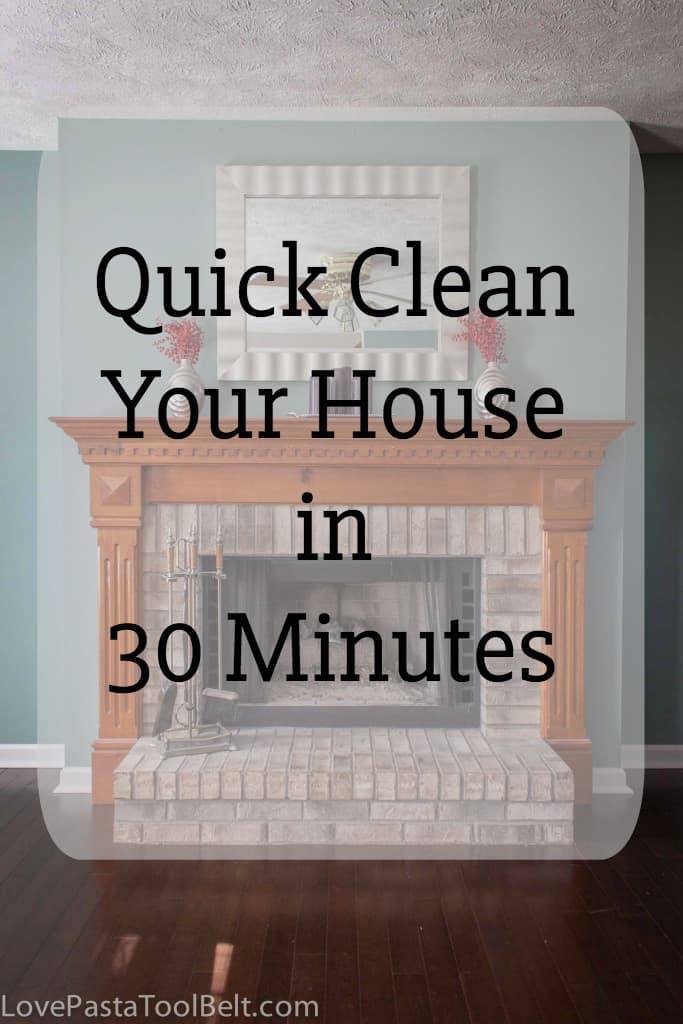 How to Clean Your Entire House in 30 Minutes