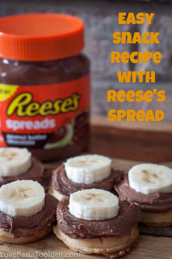 Make an Easy Snack Recipe with Reese's Spread - Love, Pasta and a Tool Belt #AnySnackPerfect #shop  | snacks | recipes | 