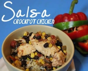 Salsa Crockpot Chicken