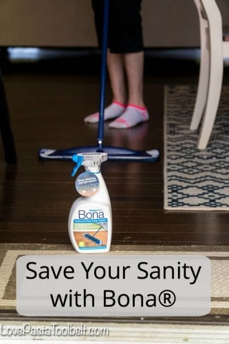 Ever feel like your hardwood floors control you? Take back the control and Save Your Sanity with Bona® #ad #PowerPair | cleaning | house | home |