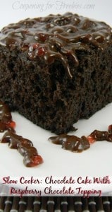 Slow-Cooker-Recipe-Chocolate-Cake-With-Raspberry-Chocolate-Topping