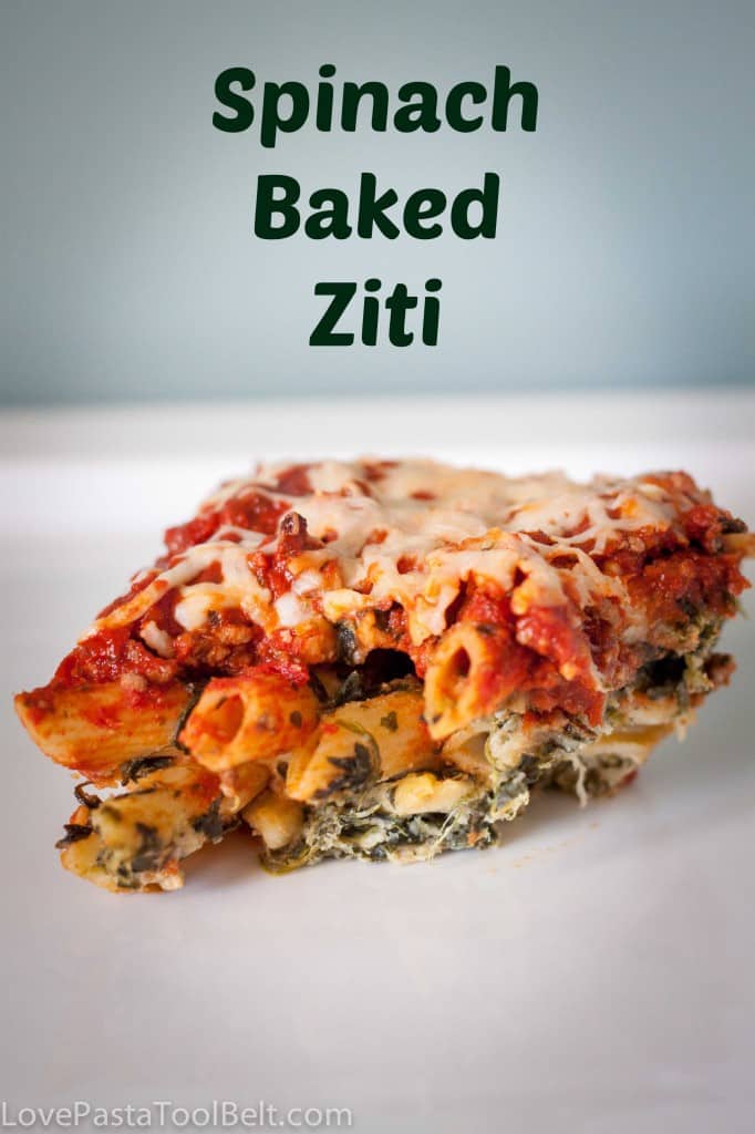 Spinach Baked Ziti