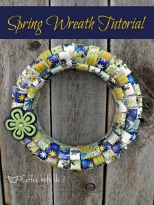 23 Beautiful Spring Wreaths-Love, Pasta and a Tool Belt