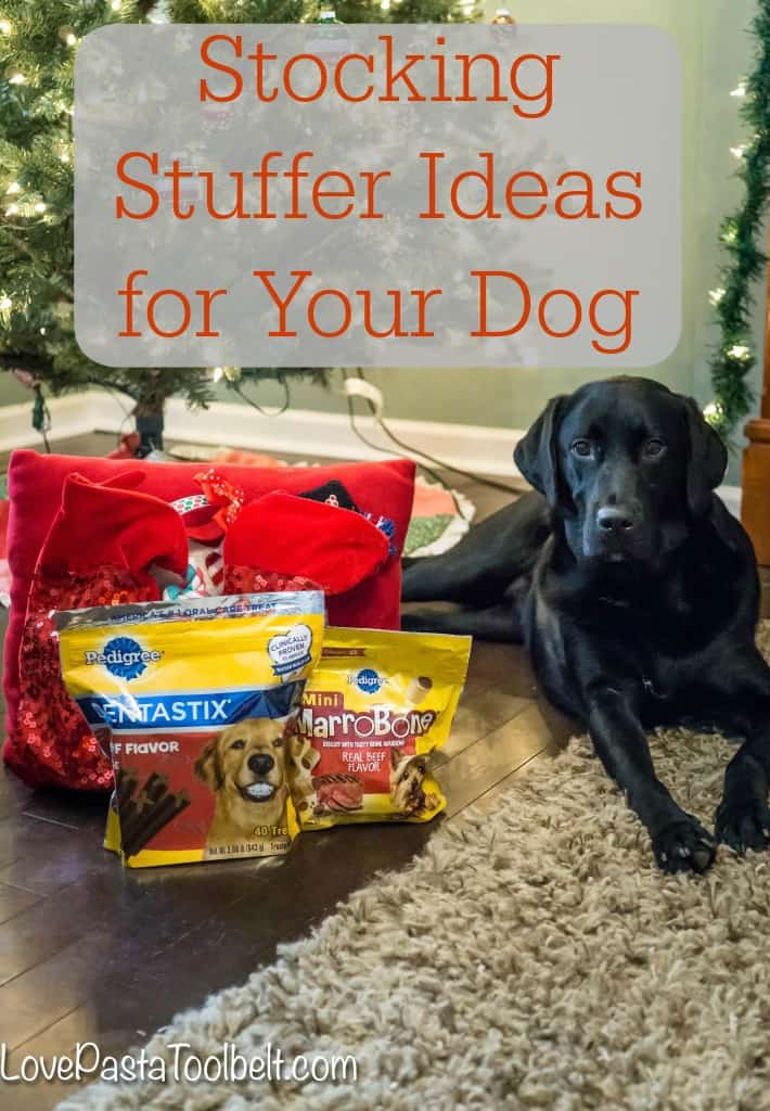 Don't forget your pup this Christmas with these Stocking Stuffer Ideas for Your Dog- Love, Pasta and a Tool Belt #ad #ClausandPaws | Dog ideas | Dog treats | Stocking Stuffers | Gift Ideas | Gifting | 