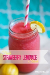 Strawberry Lemonade Slush from Eazy Peazy Mealz