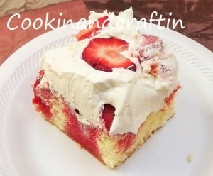 Strawberry Poke Cake