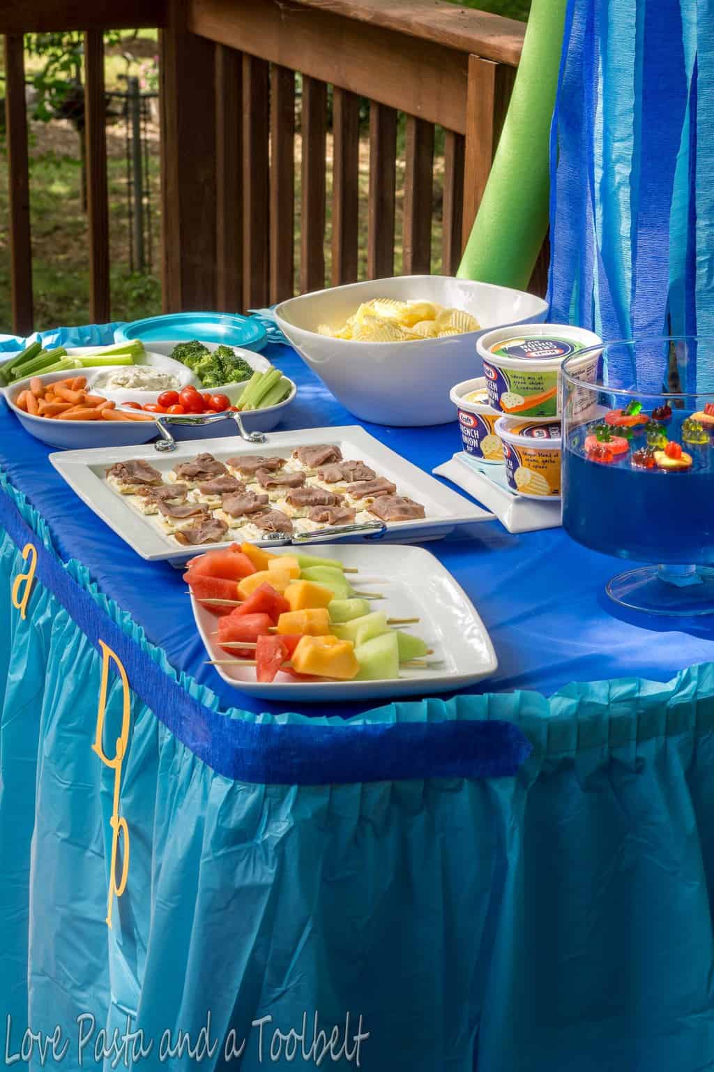 Take a Dip Summer Party Ideas - Love, Pasta, and a Tool Belt