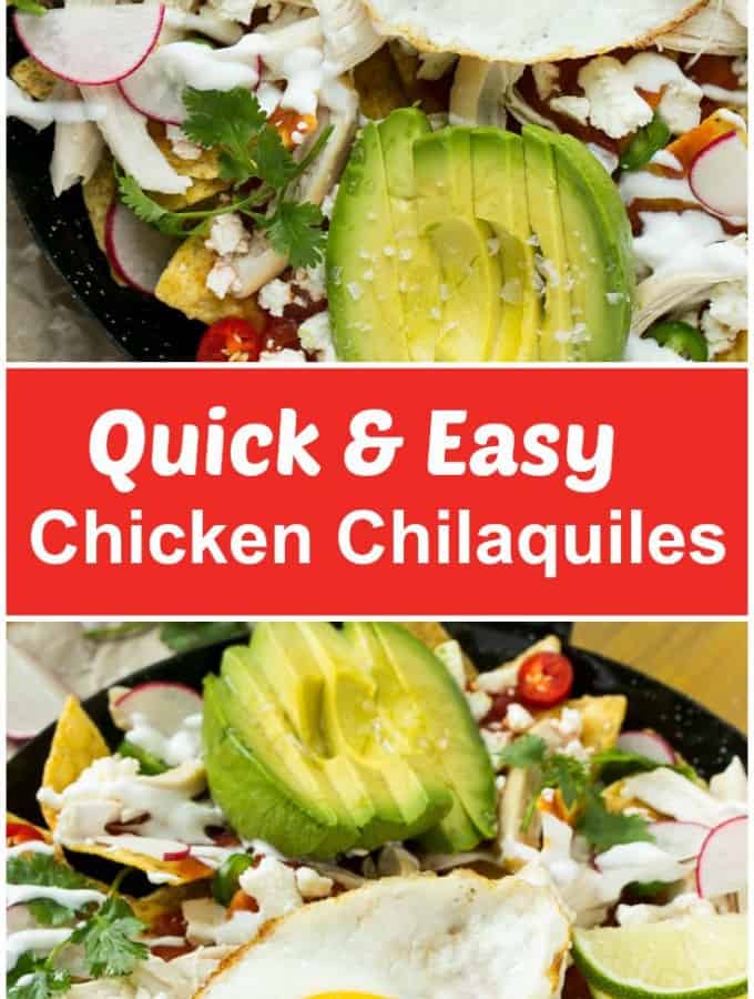 Please welcome my contributor Sara as she shares her recipe for Quick and Easy Chicken Chilaquiles!- Love, Pasta and a Tool Belt | recipes | dinner ideas | easy dinner |