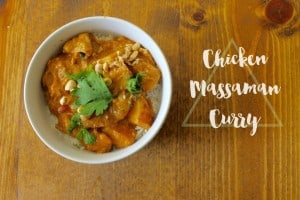 Please welcome my new contributor Heather from The Deans List as she shares her recipe for Chicken Massaman Curry!- Love, Pasta and a Tool Belt | recipes | recipe ideas | Thai food | Chicken recipes | crockpot |