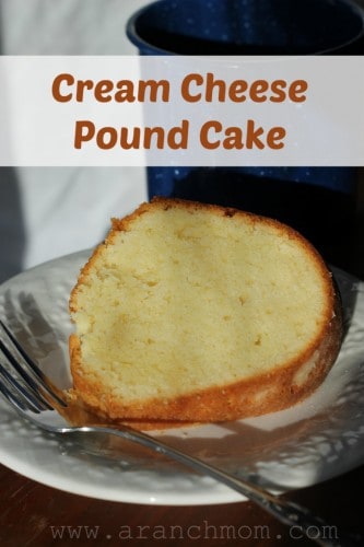 Cream Cheese Pound Cake- Love, Pasta and a Tool Belt | Pound Cake | Cake | Desserts | Recipes | Cream Cheese |