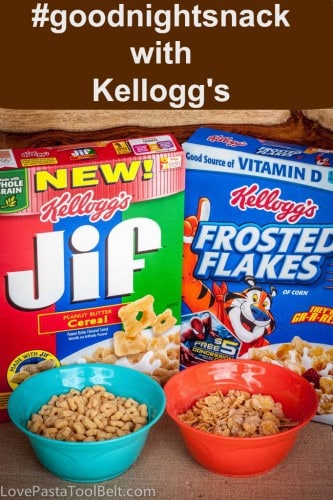 #goodnightsnack with Kellogg's #cbias- Love, Pasta and a Tool Belt #shop